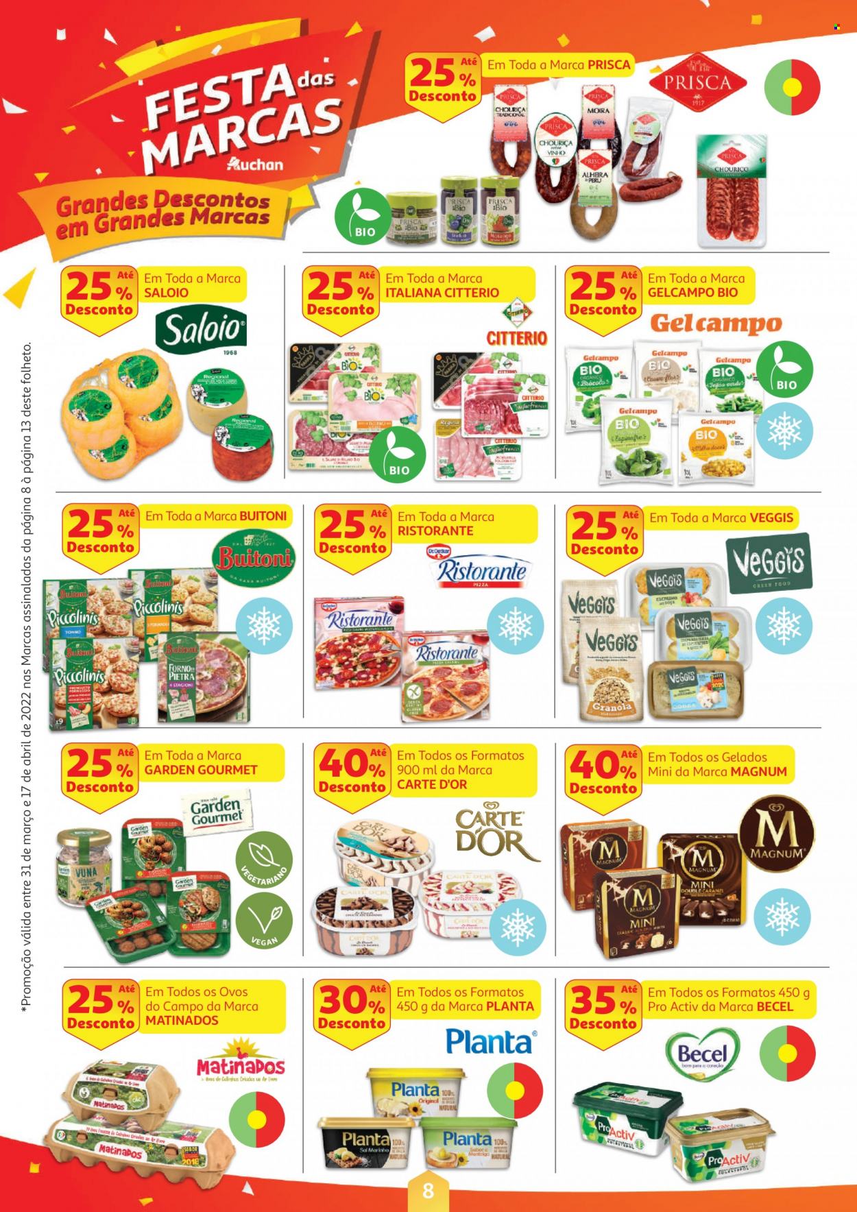 Folheto Auchan - 31.3.2022 - 17.4.2022. Página 8