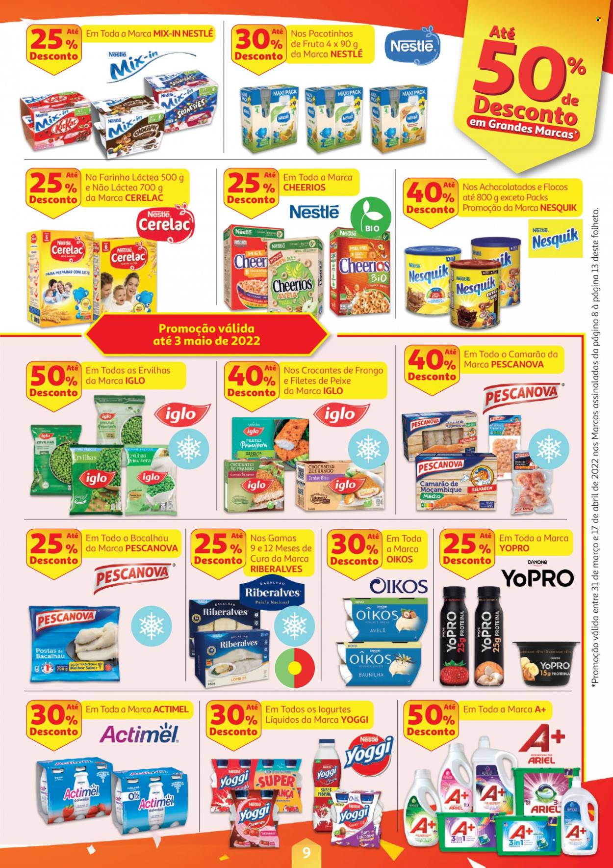 Folheto Auchan - 31.3.2022 - 17.4.2022. Página 9
