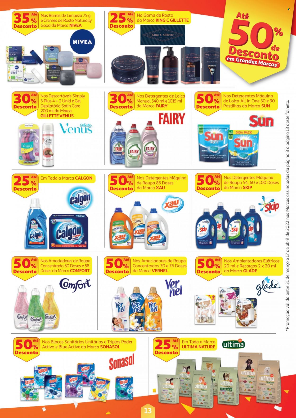 Folheto Auchan - 31.3.2022 - 17.4.2022. Página 13