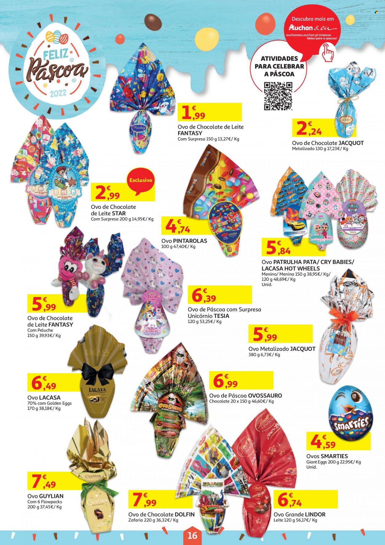 Folheto Auchan - 31.3.2022 - 17.4.2022. Página 16