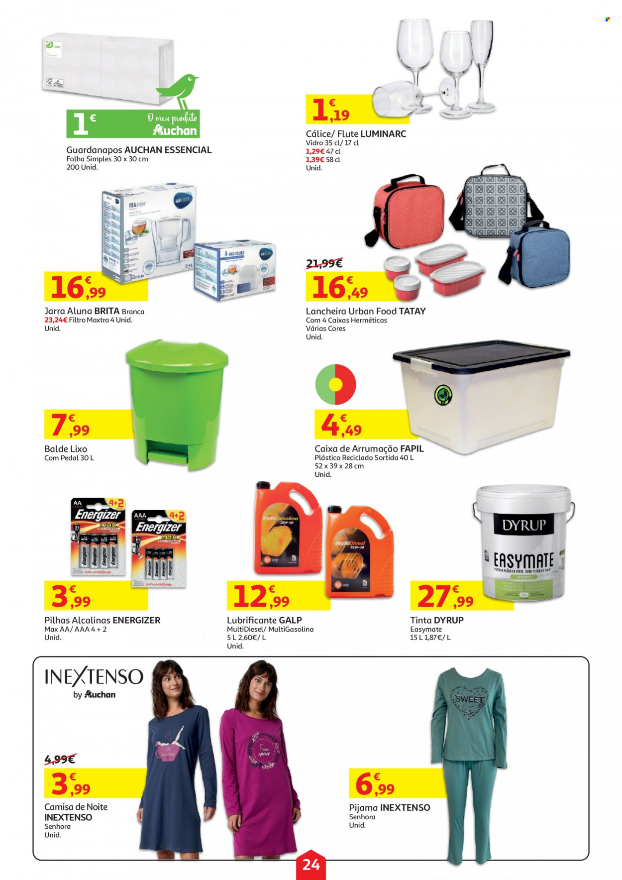 Folheto Auchan - 31.3.2022 - 17.4.2022. Página 24