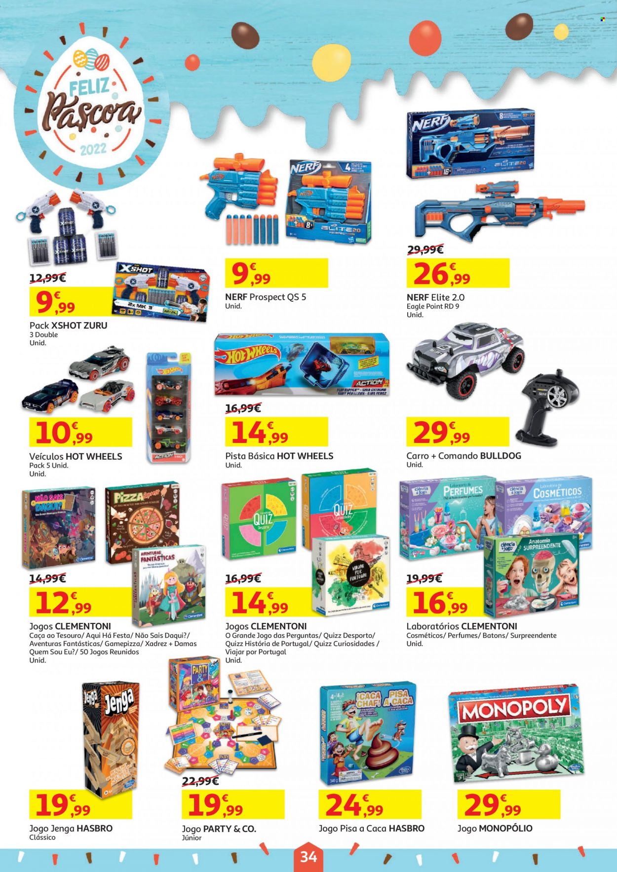 Folheto Auchan - 31.3.2022 - 17.4.2022. Página 34
