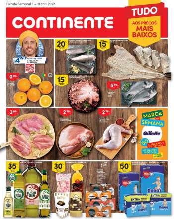 Folheto Continente Modelo - 5.4.2022 - 11.4.2022.