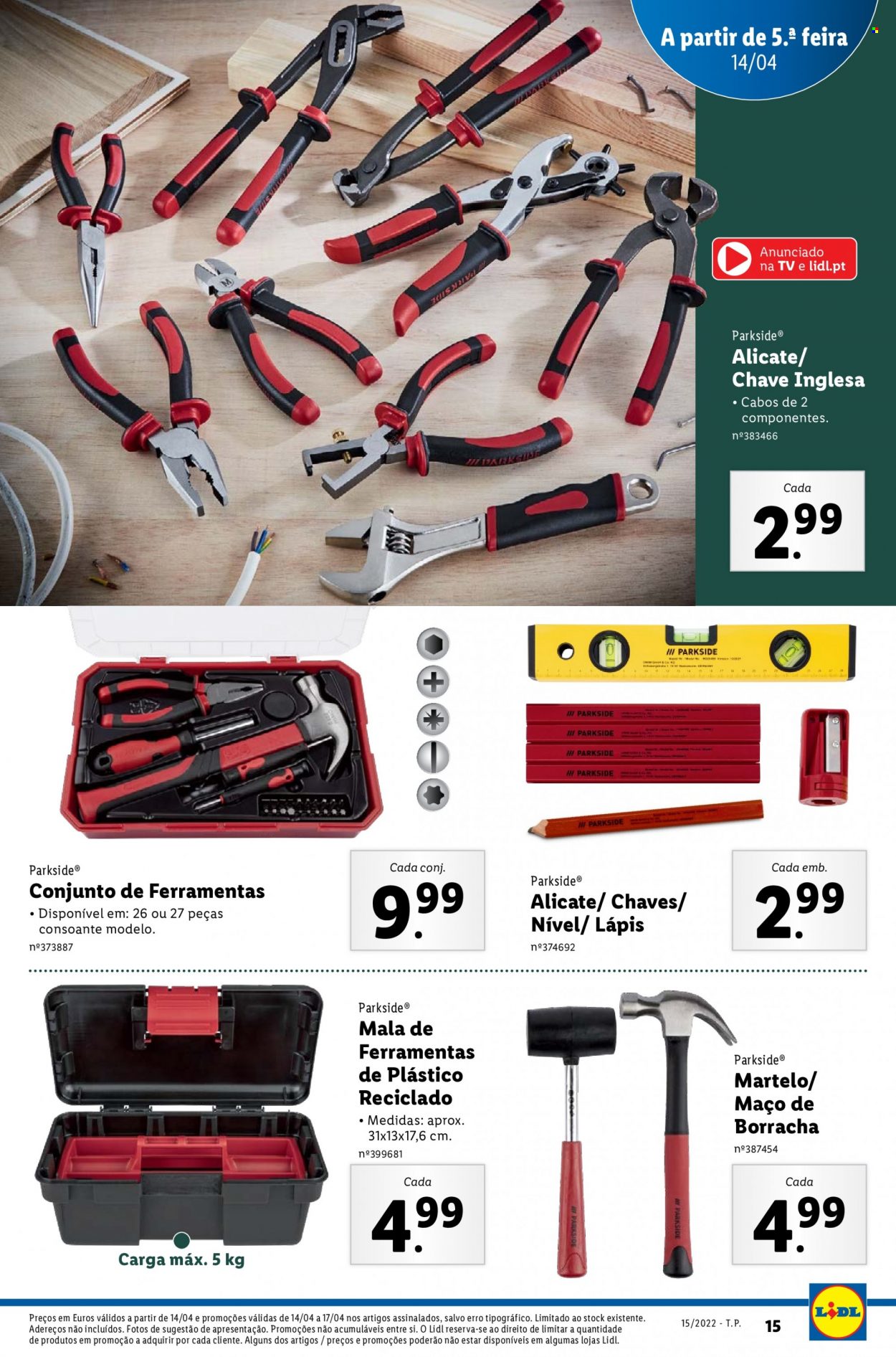 Folheto Lidl - 11.4.2022 - 17.4.2022. Página 49