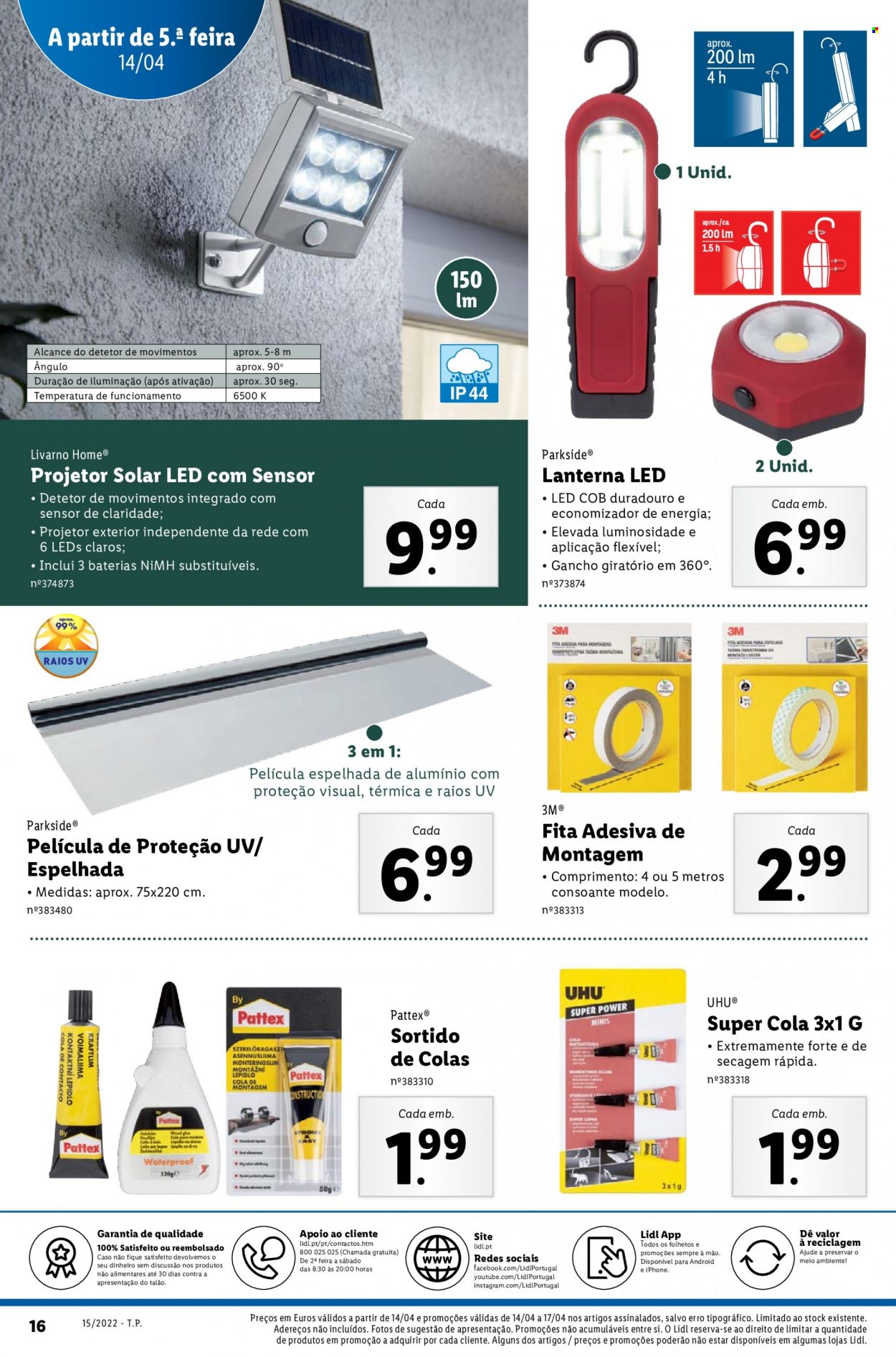 Folheto Lidl - 11.4.2022 - 17.4.2022. Página 50
