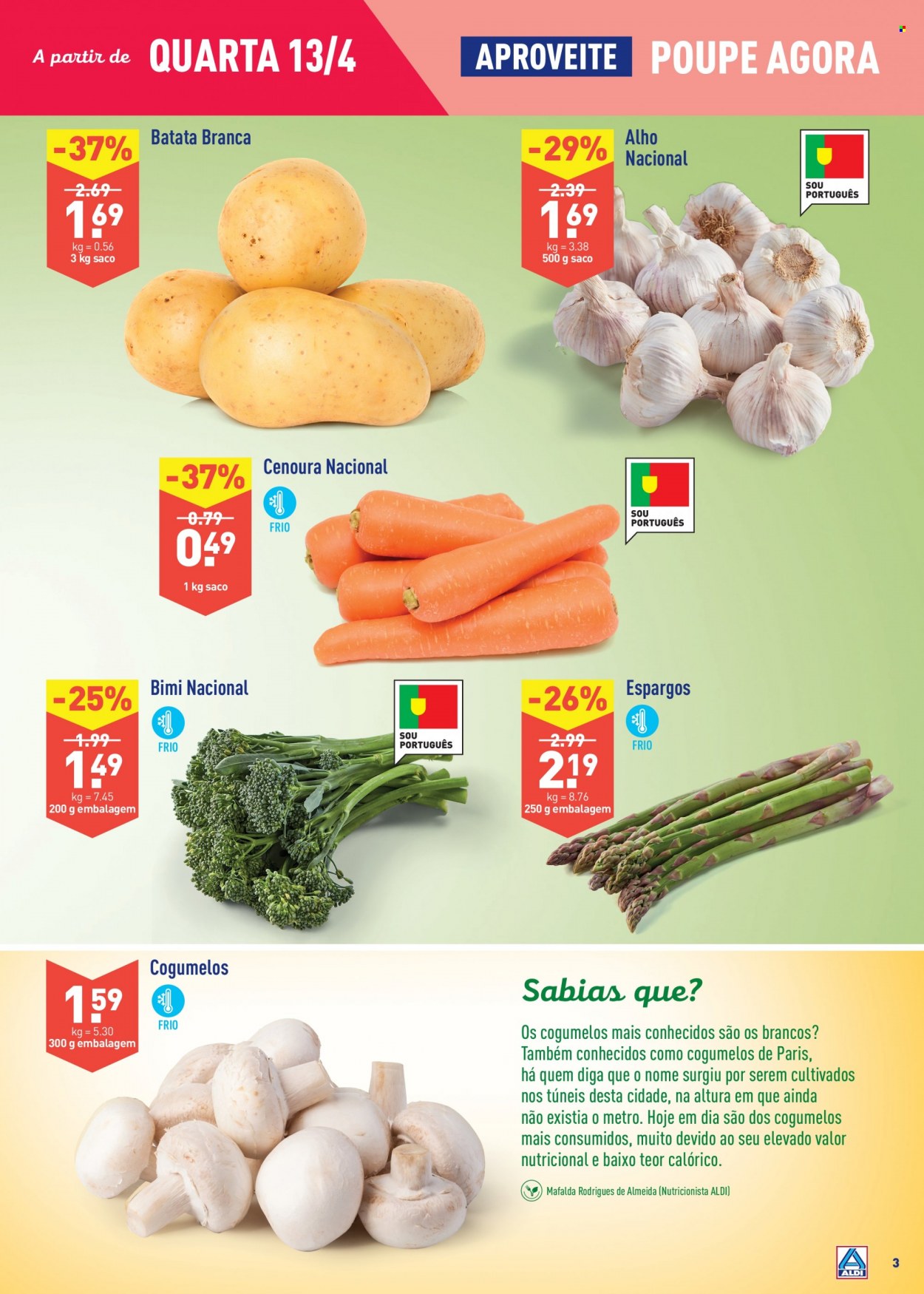 Folheto Aldi - 13.4.2022 - 19.4.2022. Página 3
