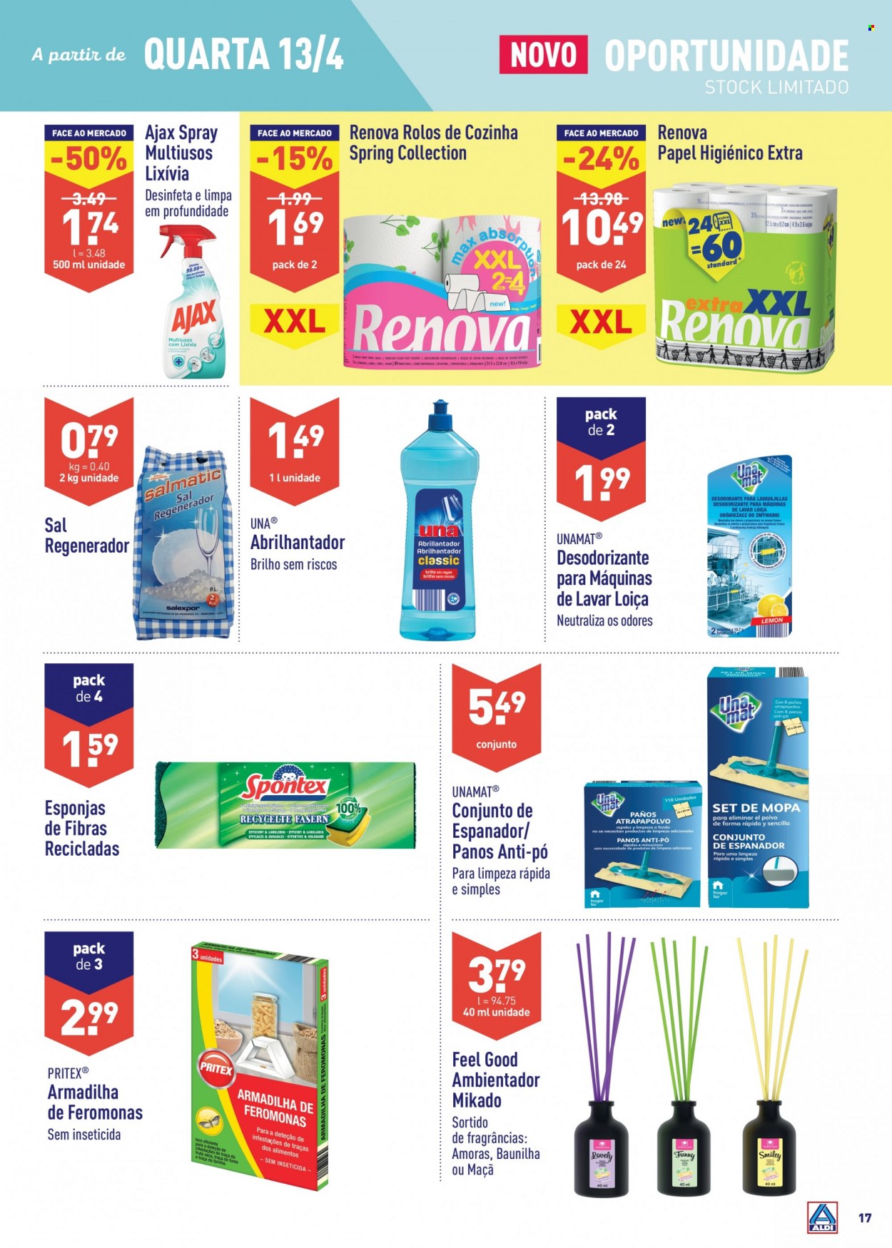 Folheto Aldi - 13.4.2022 - 19.4.2022. Página 17