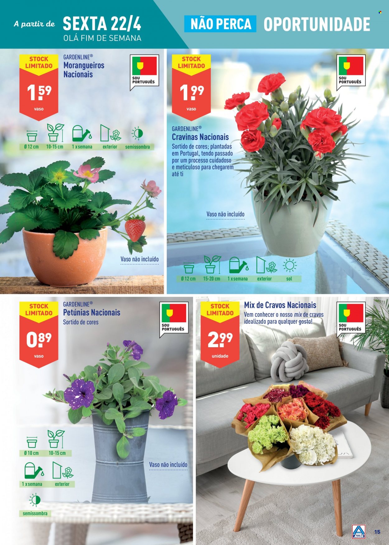 Folheto Aldi - 20.4.2022 - 26.4.2022. Página 15