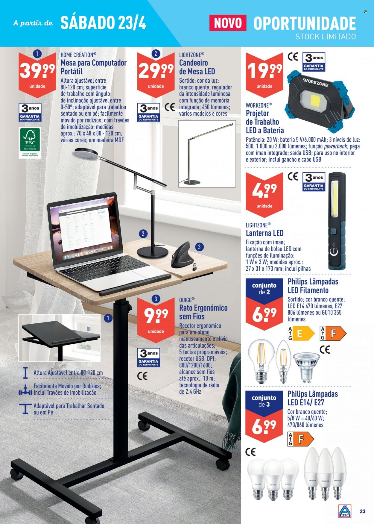 Folheto Aldi - 20.4.2022 - 26.4.2022. Página 23