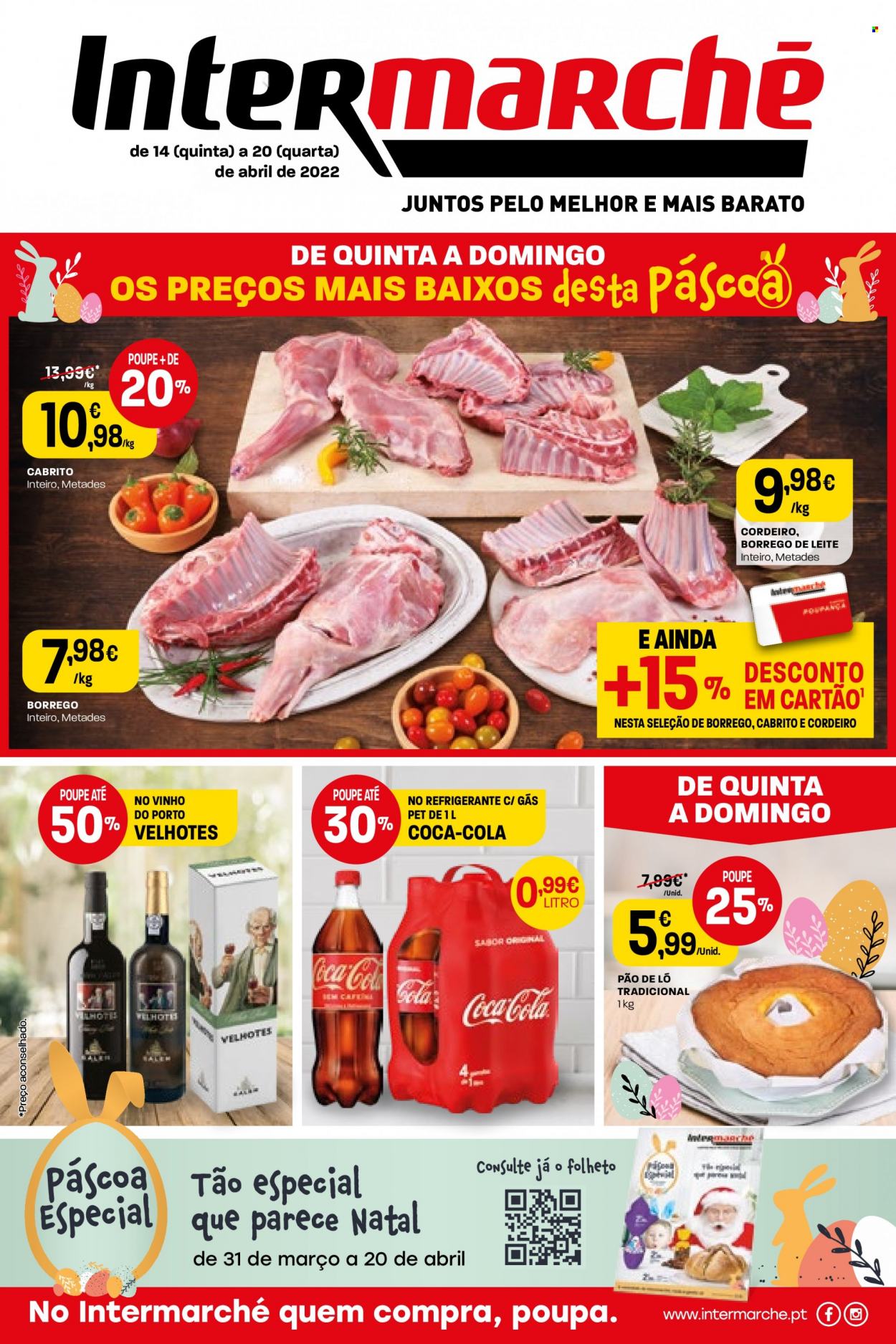Folheto Intermarché - 14.4.2022 - 20.4.2022. Página 1