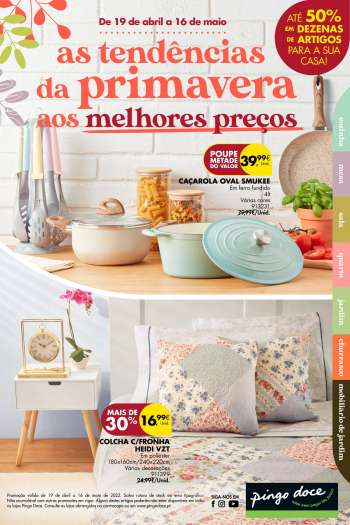 Folheto Pingo Doce - 19.4.2022 - 16.5.2022.