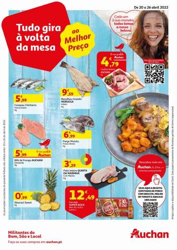 Folheto Auchan - 20.4.2022 - 26.4.2022.