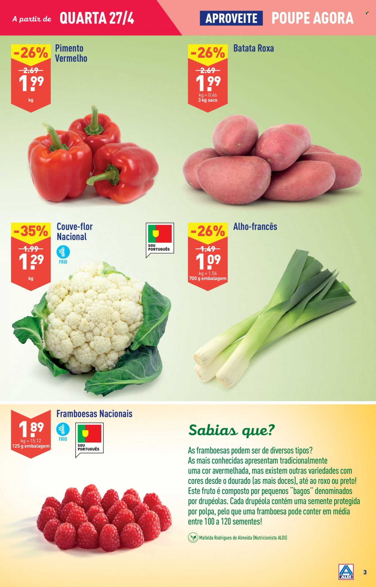 Folheto Aldi - 27.4.2022 - 3.5.2022. Página 3
