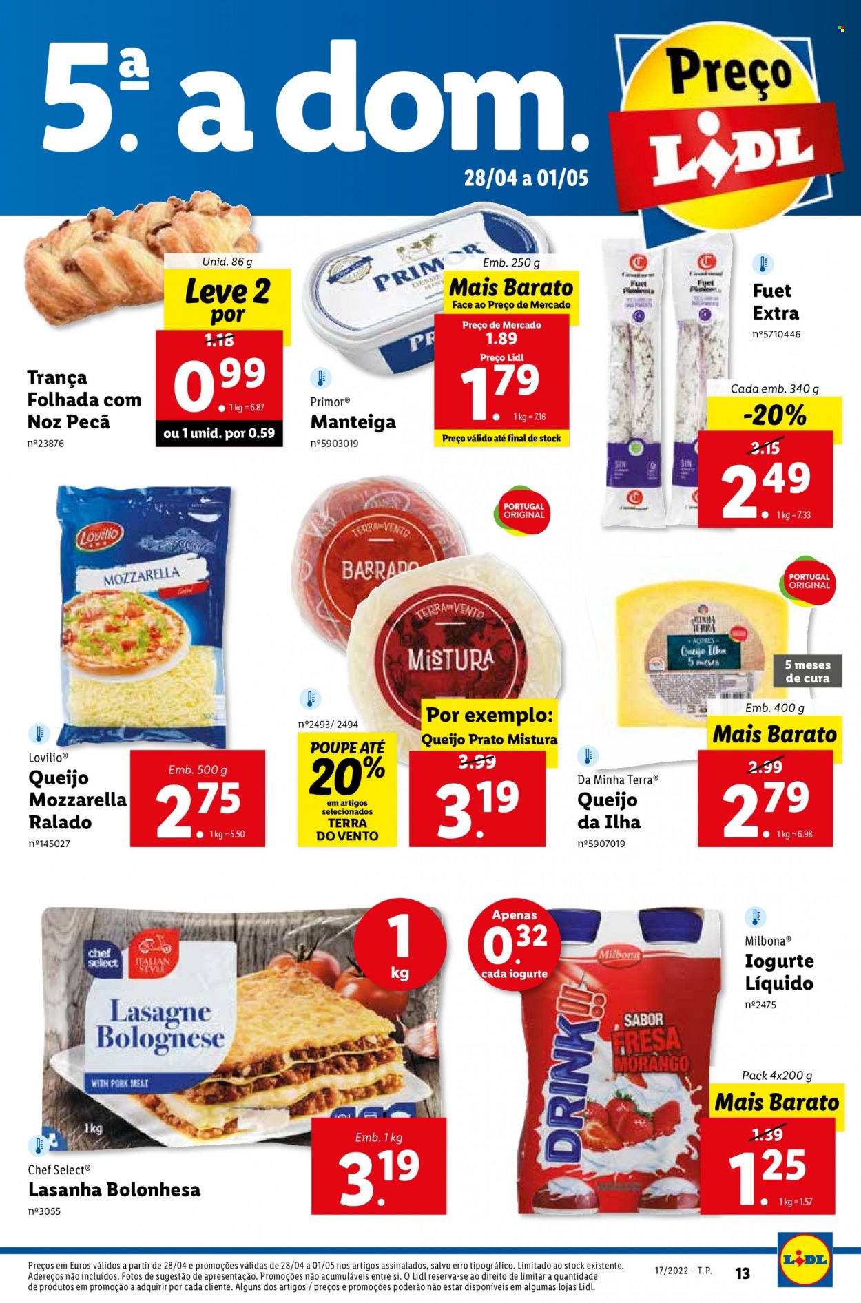 Folheto Lidl - 25.4.2022 - 1.5.2022. Página 13