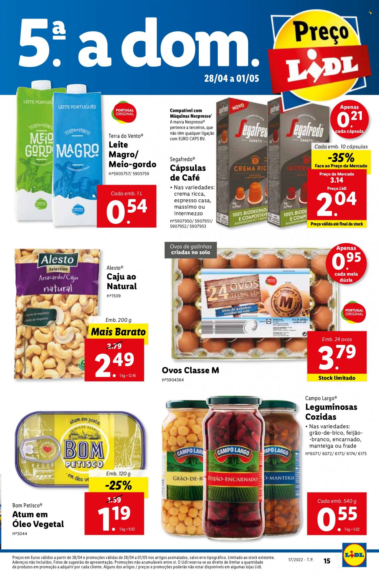 Folheto Lidl - 25.4.2022 - 1.5.2022. Página 15