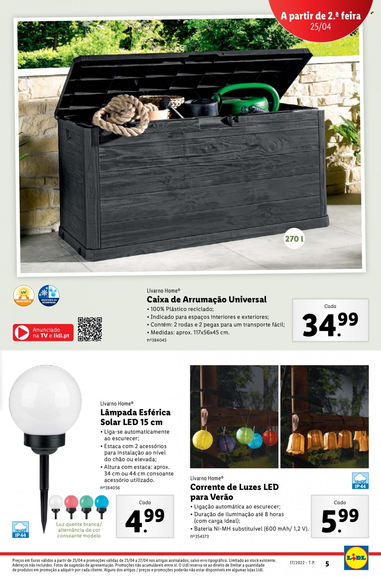 Folheto Lidl - 25.4.2022 - 1.5.2022. Página 37