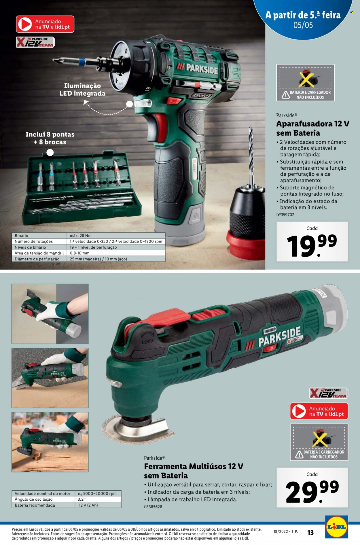 Folheto Lidl - 2.5.2022 - 8.5.2022. Página 13