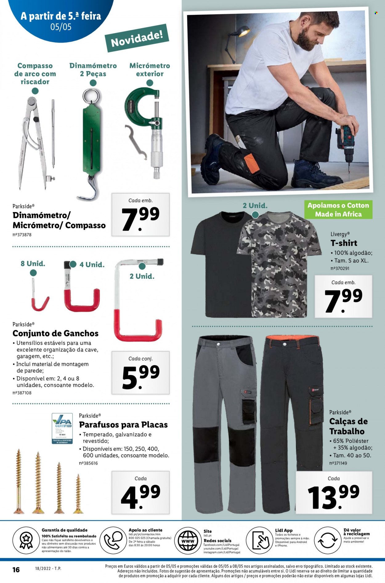 Folheto Lidl - 2.5.2022 - 8.5.2022. Página 16