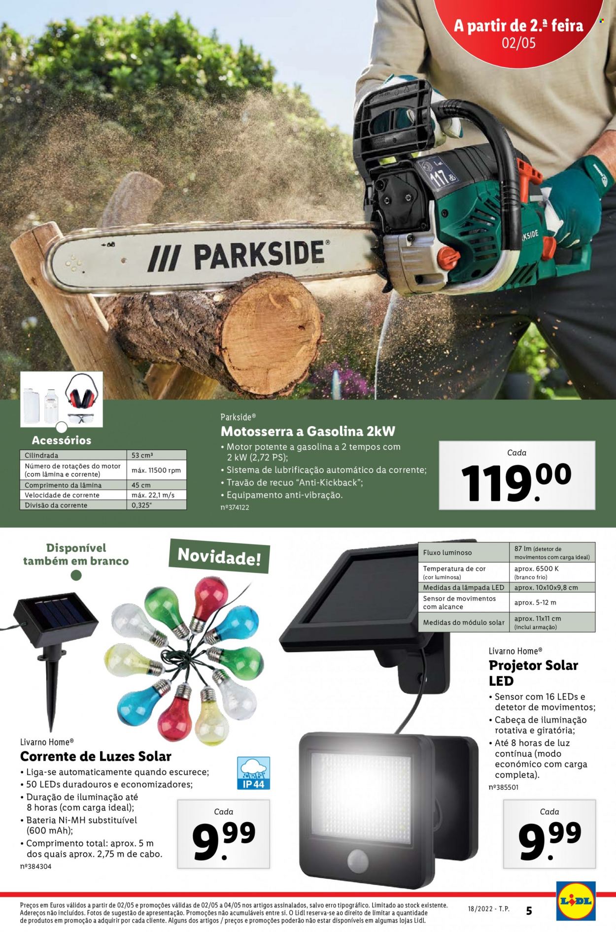 Folheto Lidl - 2.5.2022 - 8.5.2022. Página 37