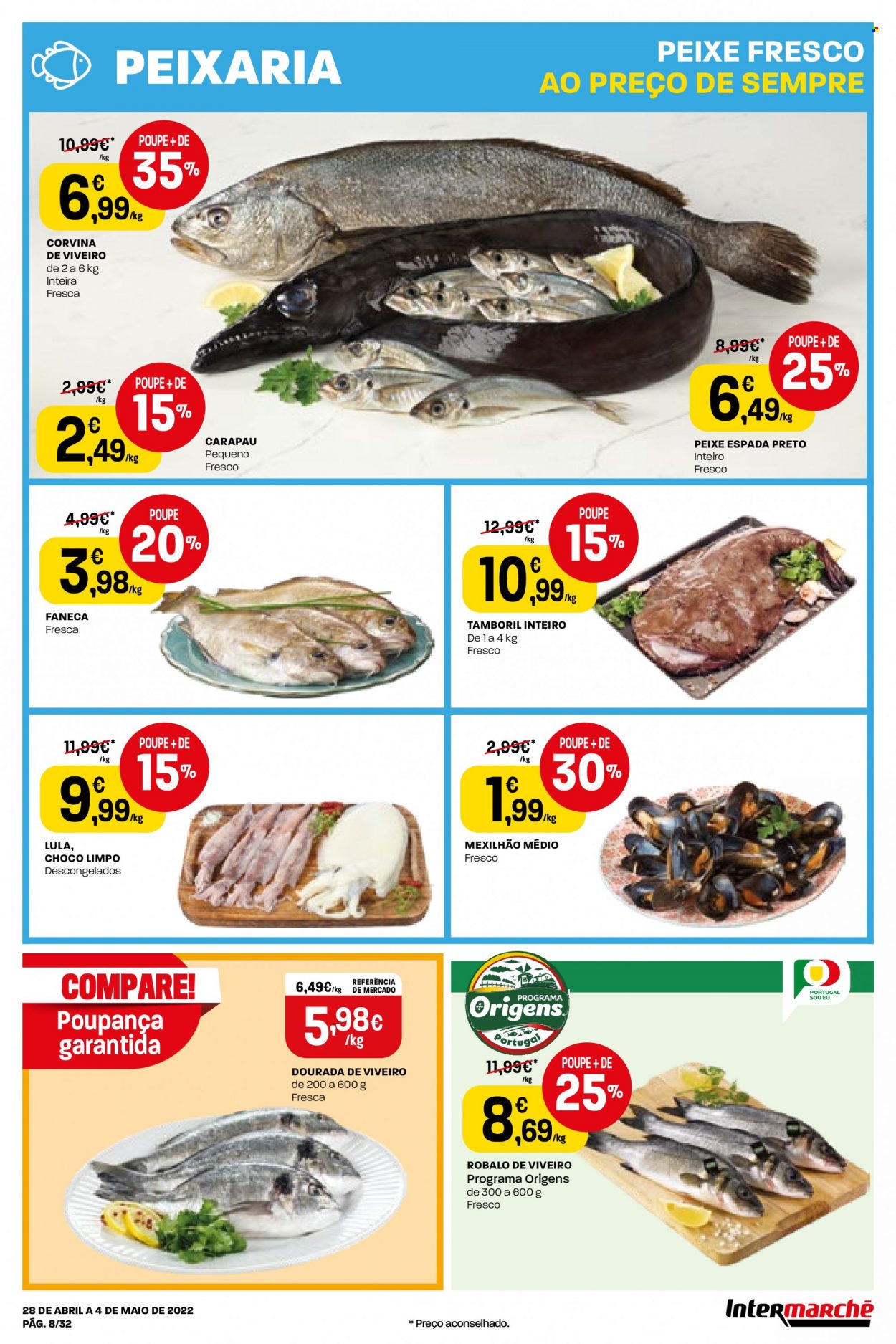 Folheto Intermarché - 28.4.2022 - 4.5.2022. Página 8