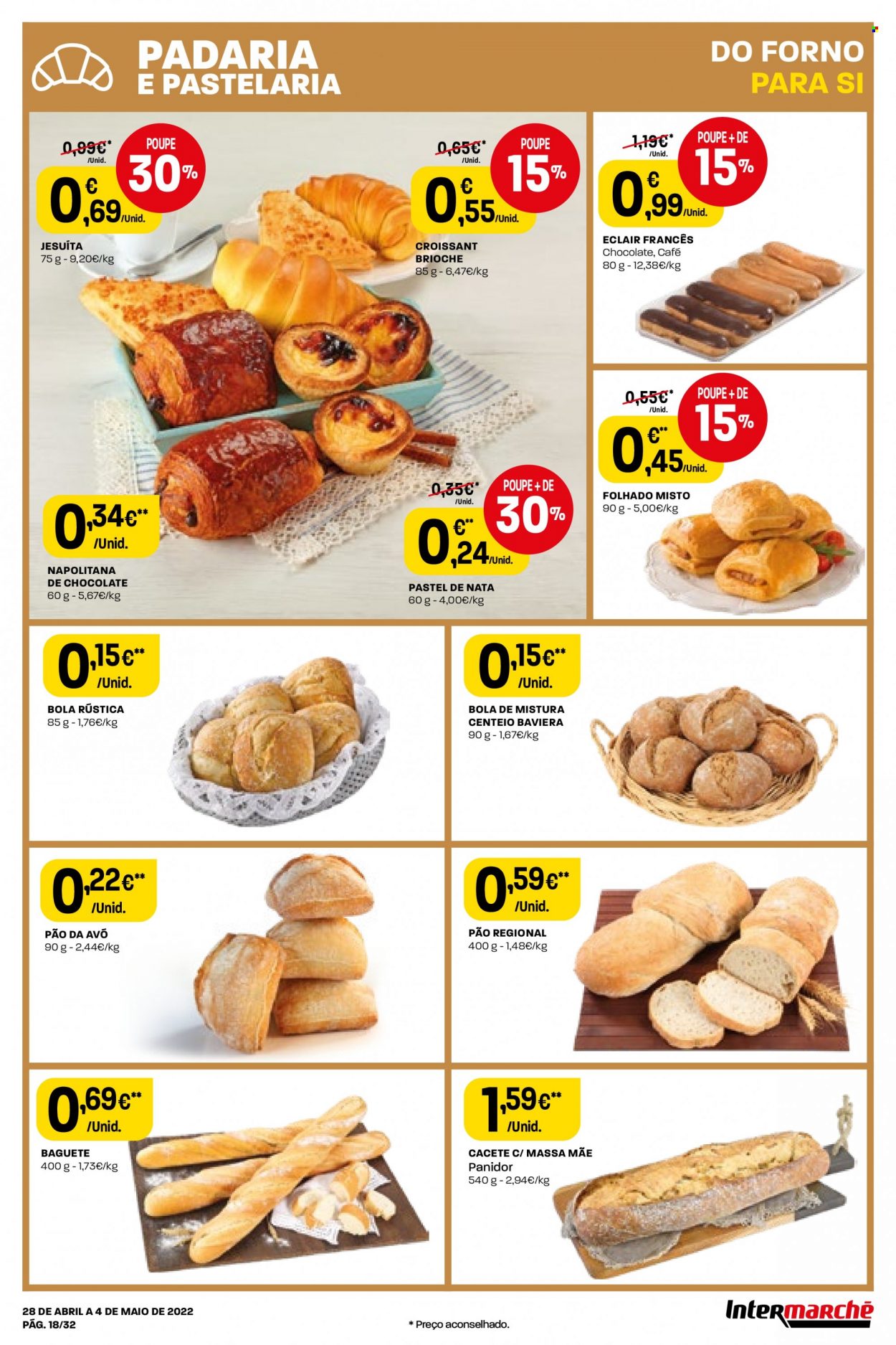 Folheto Intermarché - 28.4.2022 - 4.5.2022. Página 18