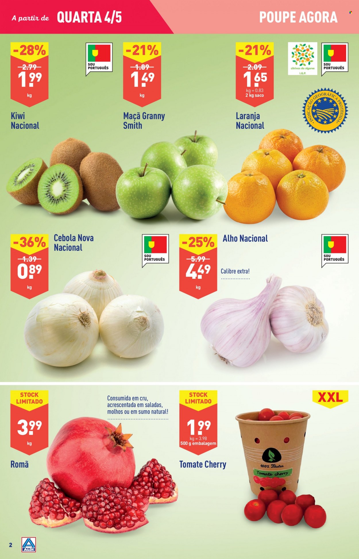 Folheto Aldi - 4.5.2022 - 10.5.2022. Página 2
