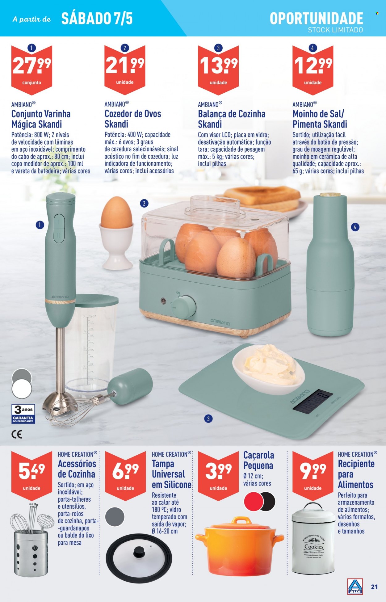 Folheto Aldi - 4.5.2022 - 10.5.2022. Página 21
