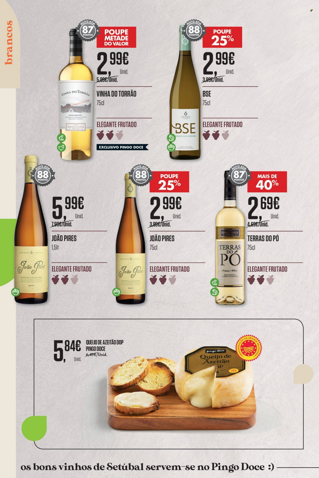 thumbnail - Folheto Pingo Doce - 3.5.2022 - 23.5.2022 - Produtos em promoção - queijo, vinho. Página 10.