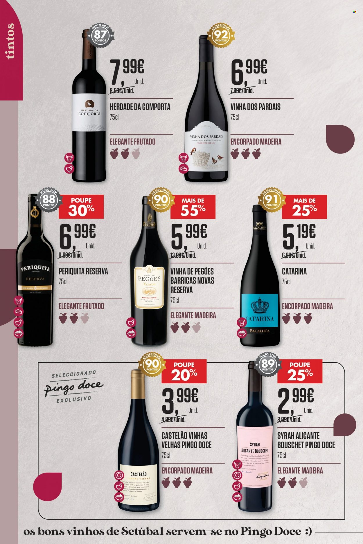 thumbnail - Folheto Pingo Doce - 3.5.2022 - 23.5.2022 - Produtos em promoção - vinho, vinho tinto, syrah. Página 14.