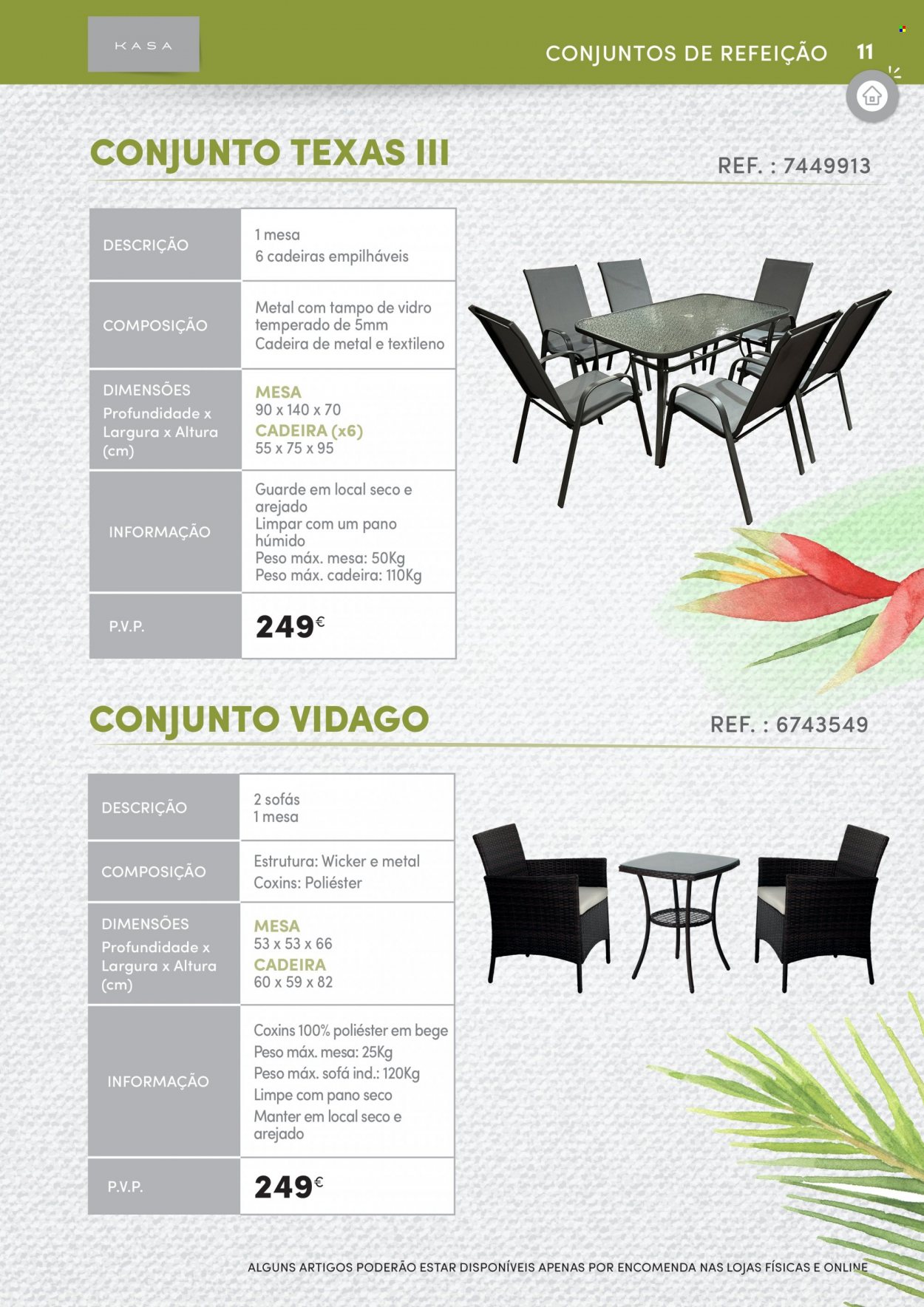 thumbnail - Folheto Continente - 3.5.2022 - 7.8.2022 - Produtos em promoção - mesa, cadeira. Página 11.