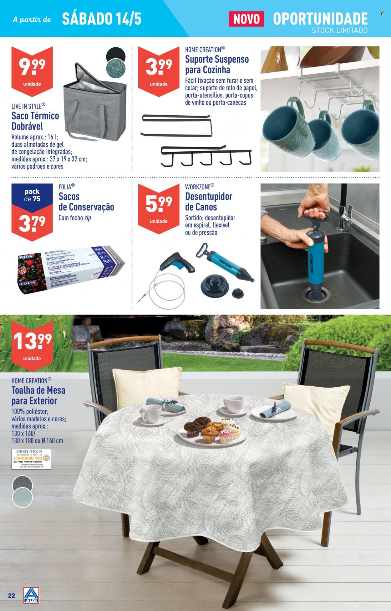 Folheto Aldi - 11.5.2022 - 17.5.2022. Página 22