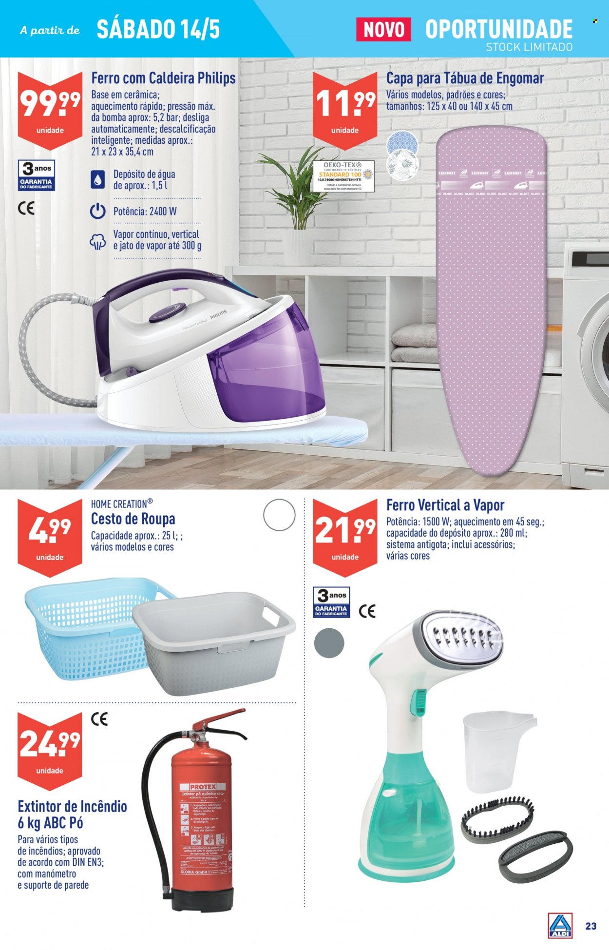 Folheto Aldi - 11.5.2022 - 17.5.2022. Página 23