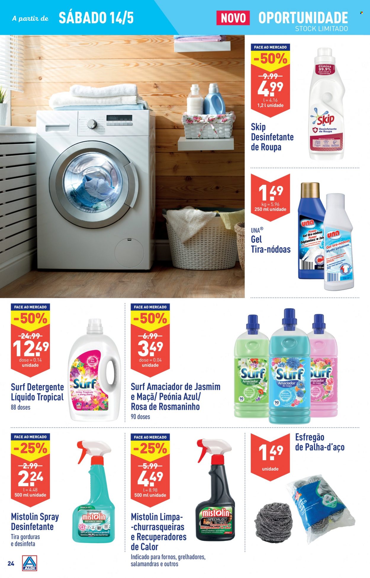 Folheto Aldi - 11.5.2022 - 17.5.2022. Página 24