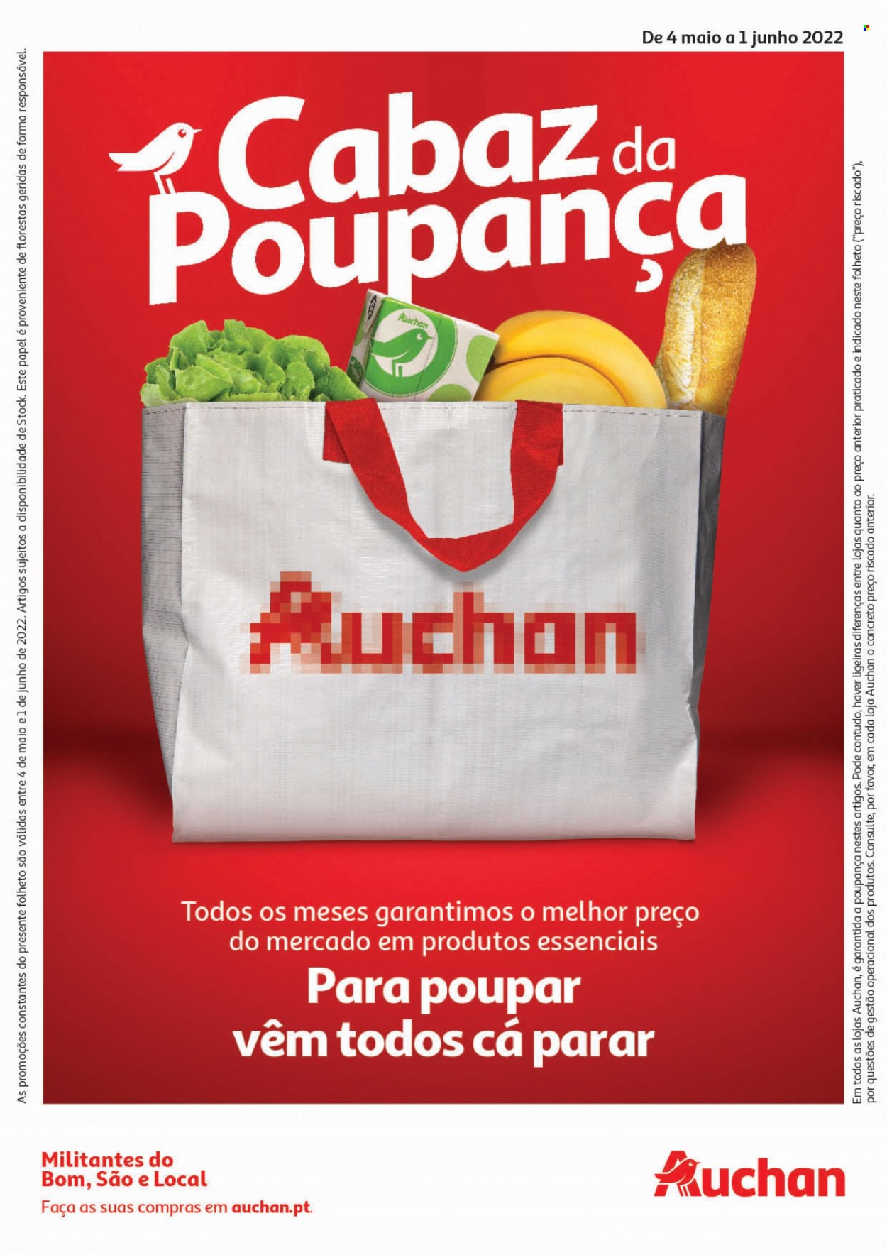thumbnail - Folheto Auchan - 4.5.2022 - 1.6.2022.