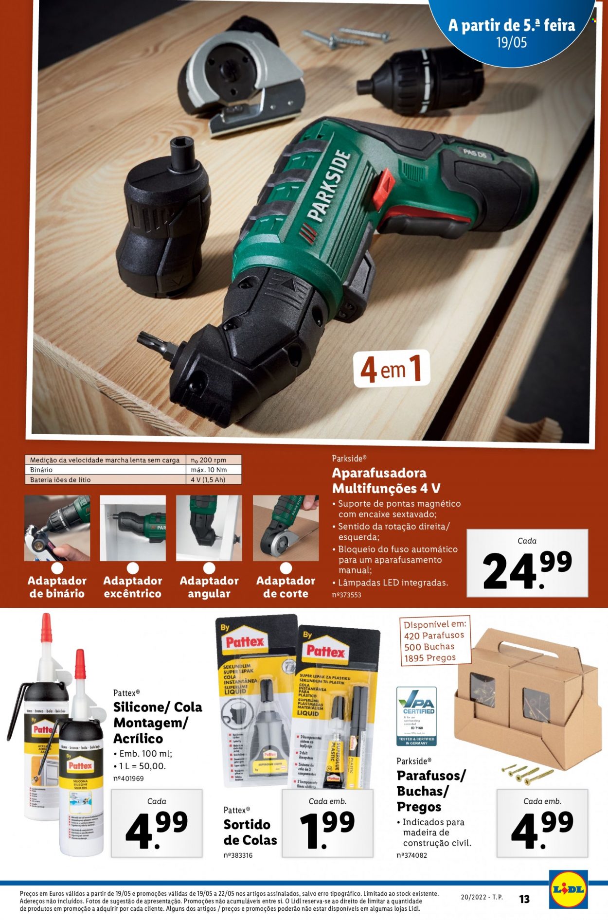 Folheto Lidl - 16.5.2022 - 22.5.2022. Página 13