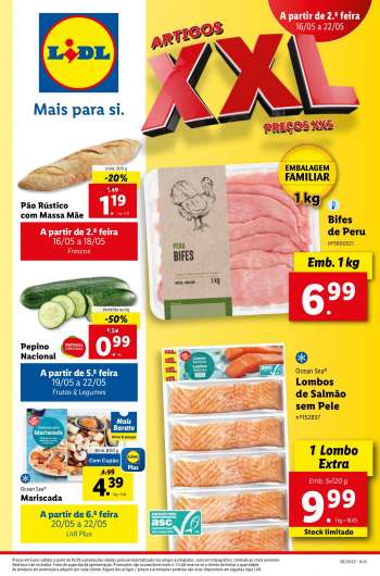 Folheto Lidl - 16.5.2022 - 22.5.2022.