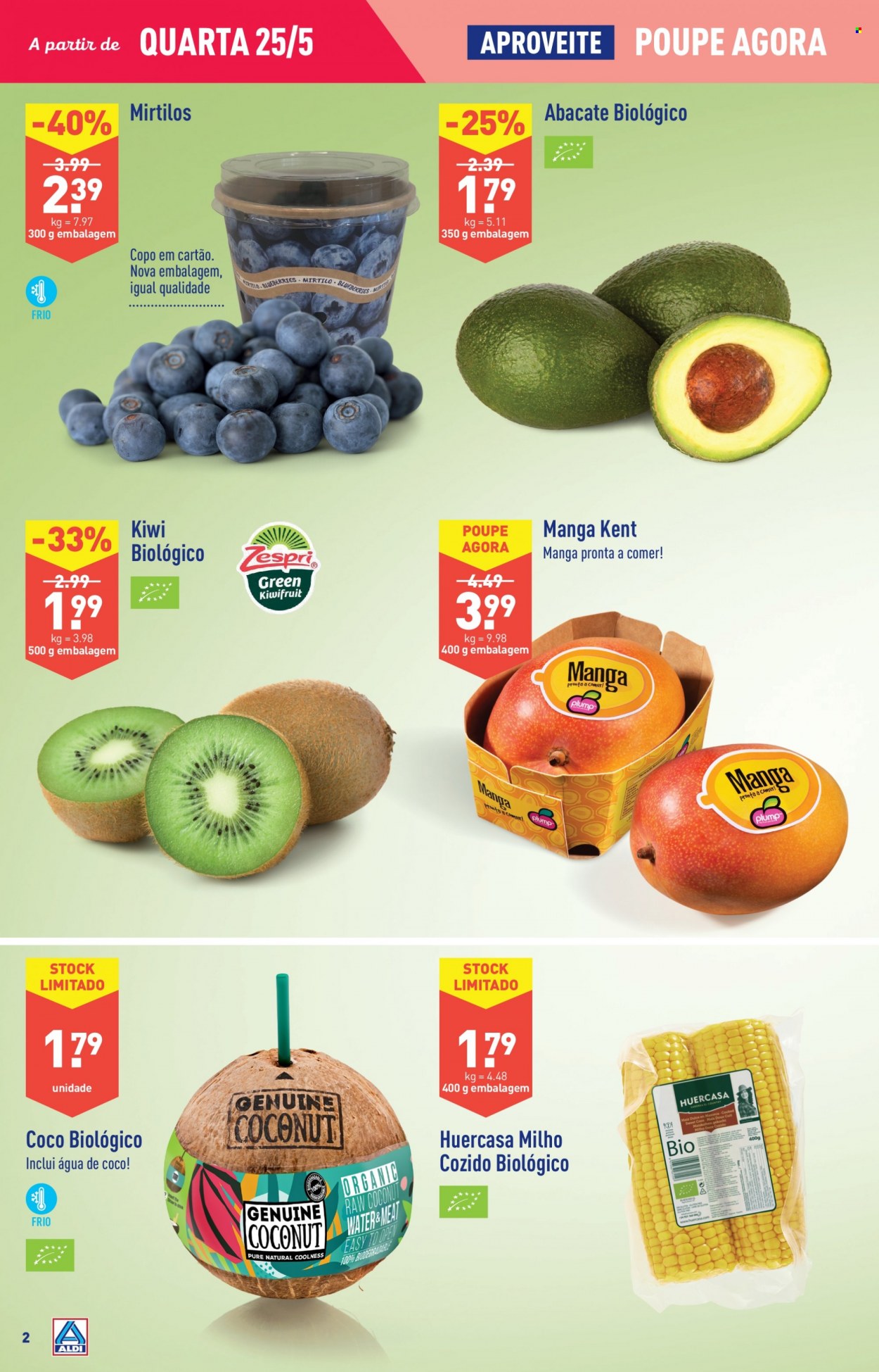 Folheto Aldi - 25.5.2022 - 31.5.2022. Página 2