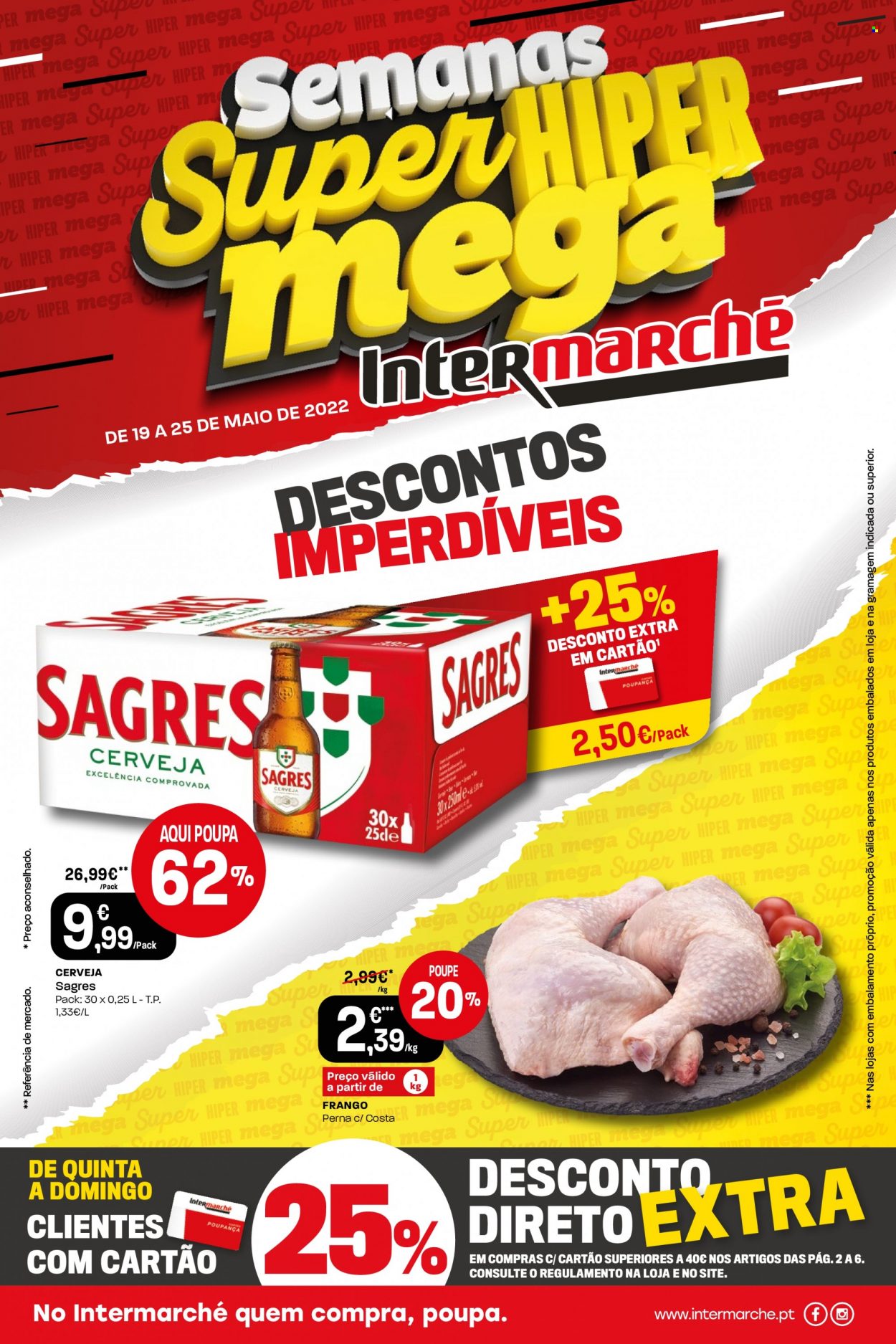 Folheto Intermarché - 19.5.2022 - 25.5.2022. Página 1