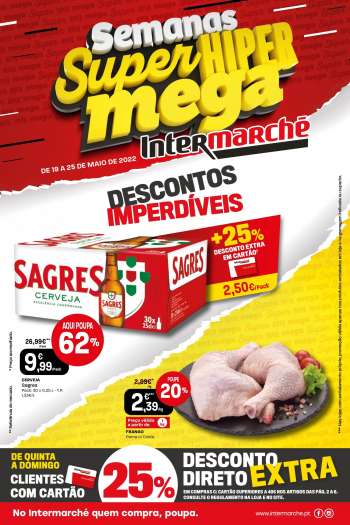 Folheto Intermarché - 19.5.2022 - 25.5.2022.