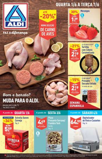 Folheto Aldi - 1.6.2022 - 7.6.2022.