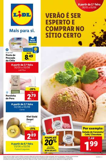 Folheto Lidl - 30.5.2022 - 5.6.2022.