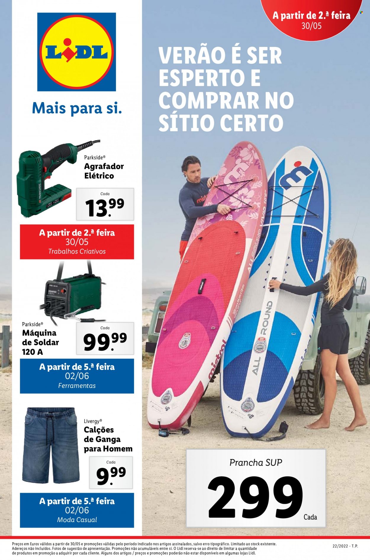 Folheto Lidl - 30.5.2022 - 5.6.2022. Página 1
