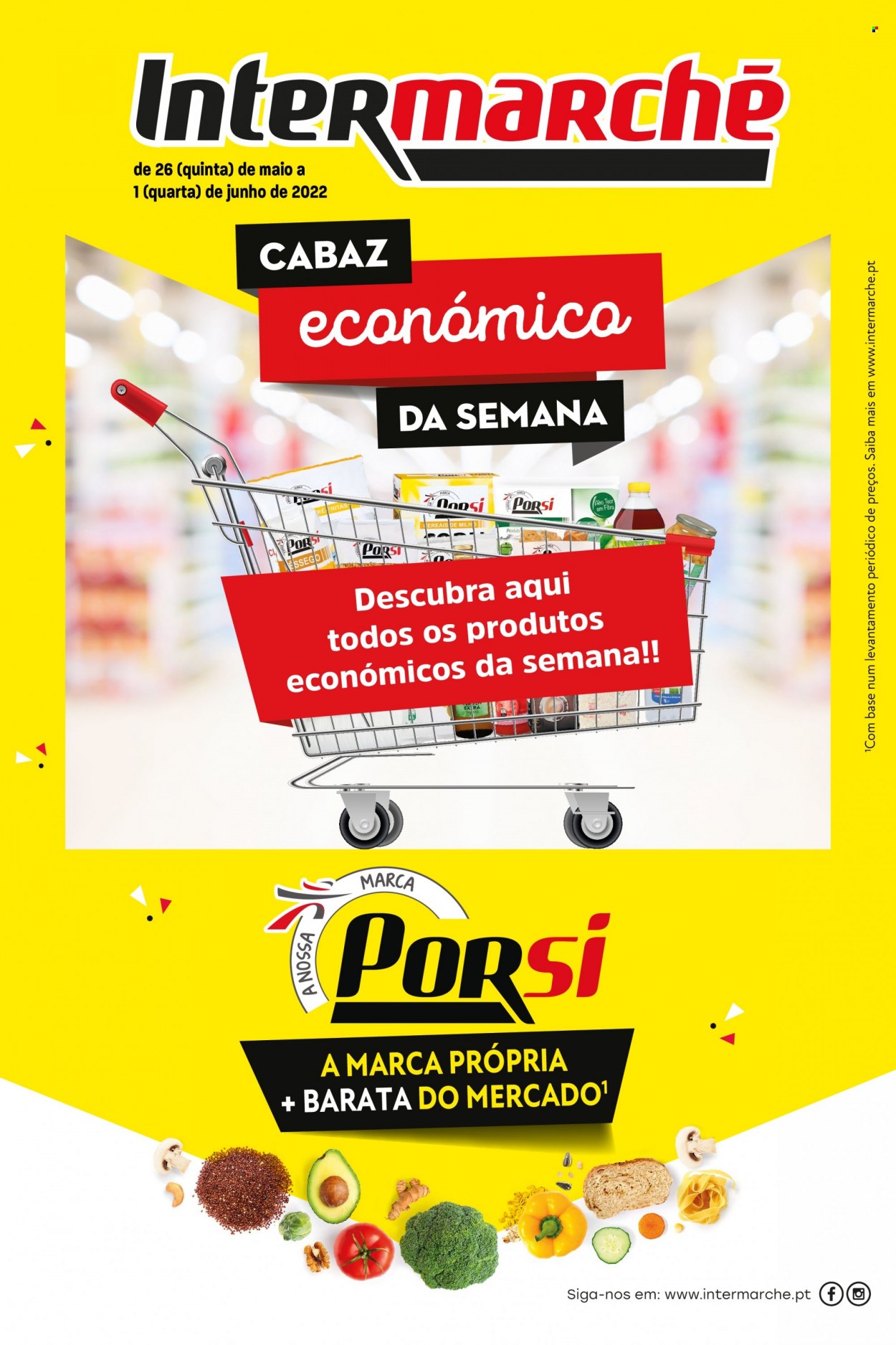 Folheto Intermarché - 26.5.2022 - 1.6.2022. Página 1