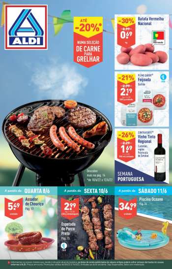 Folheto Aldi - 8.6.2022 - 14.6.2022.