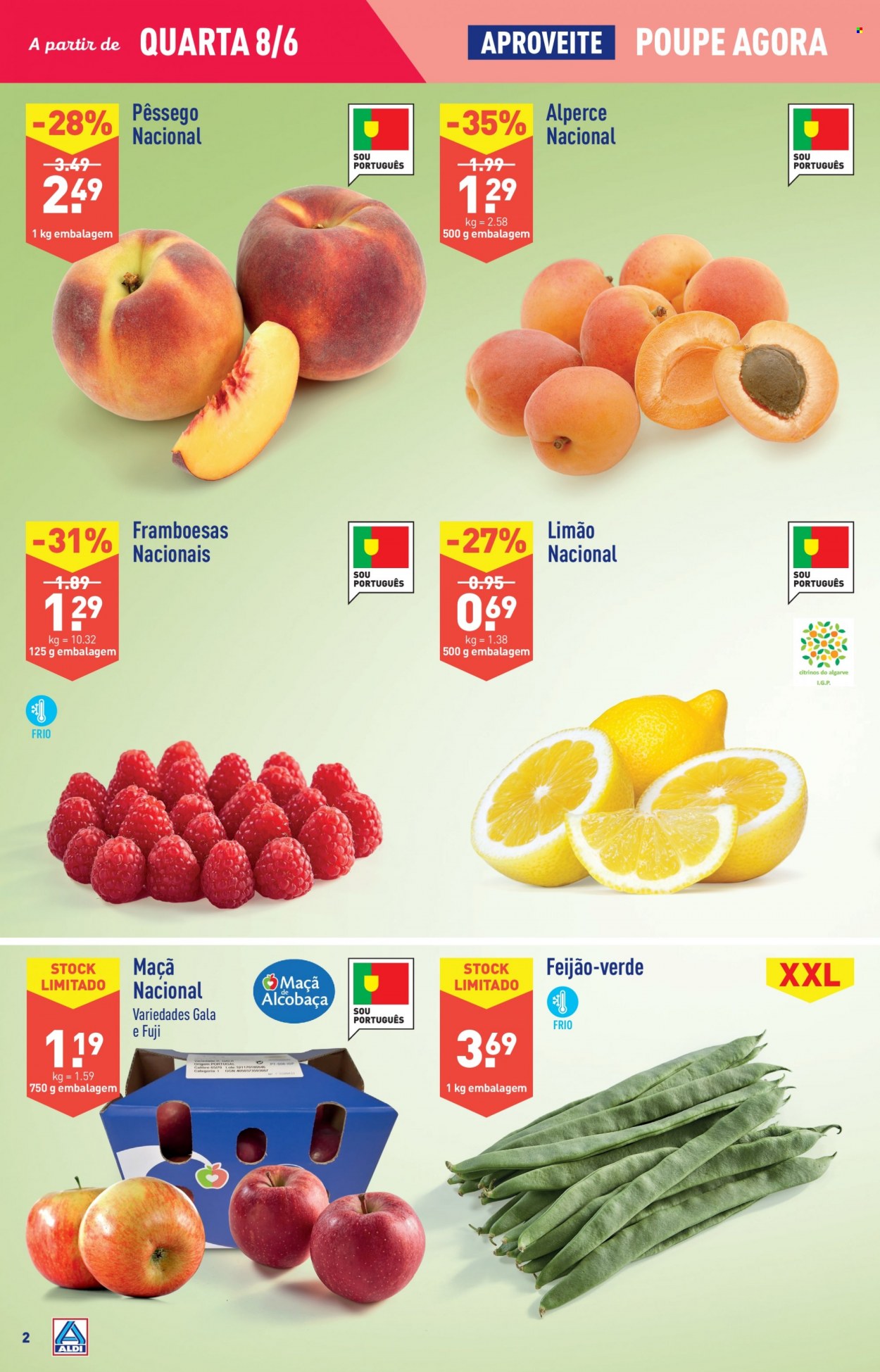 Folheto Aldi - 8.6.2022 - 14.6.2022. Página 2