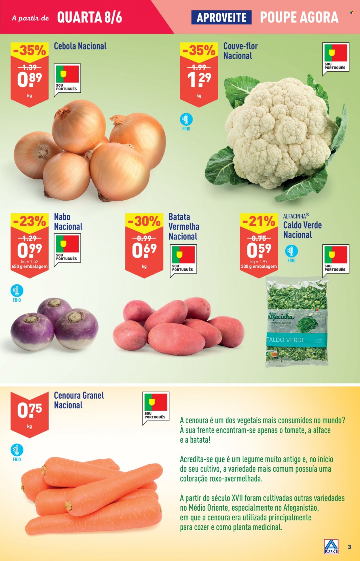 Folheto Aldi - 8.6.2022 - 14.6.2022. Página 3