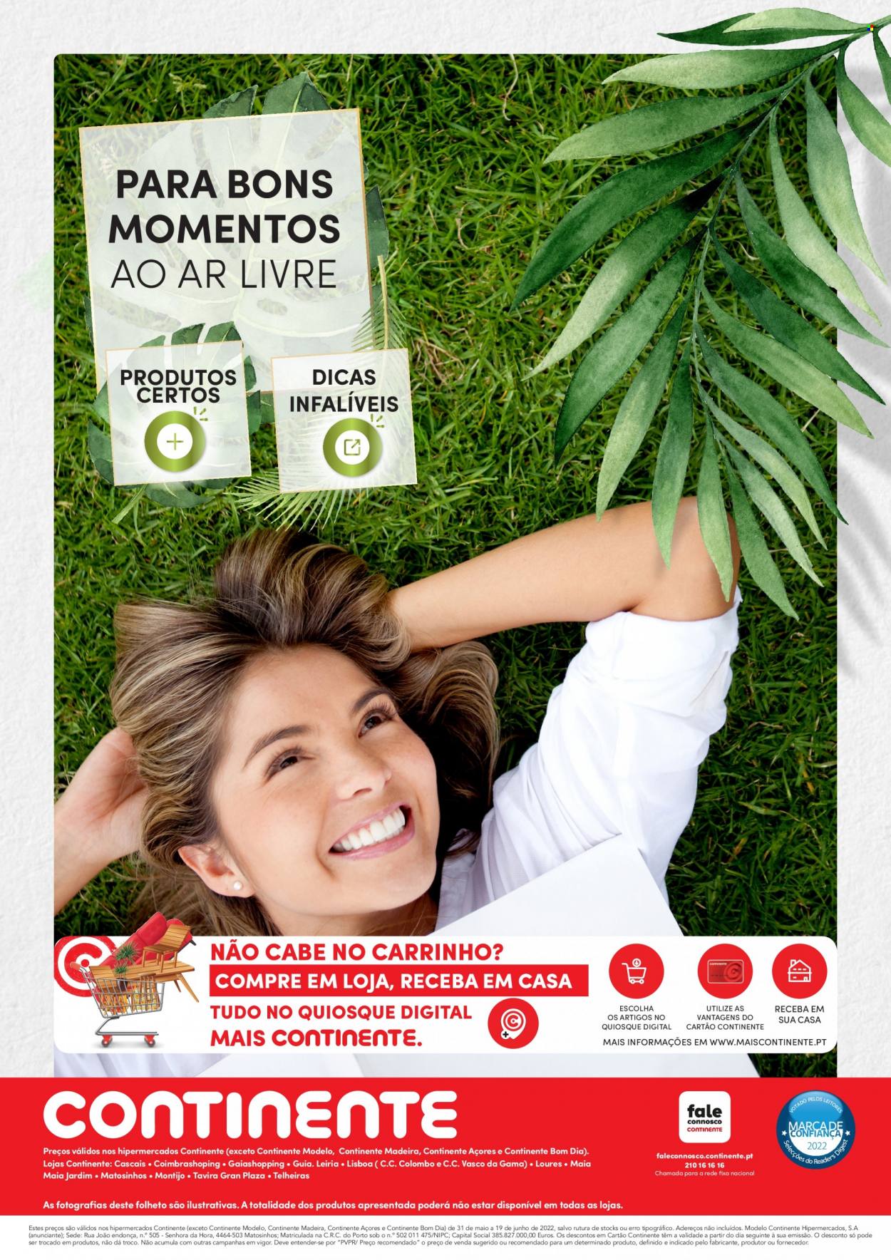Folheto Continente - 31.5.2022 - 19.6.2022. Página 10