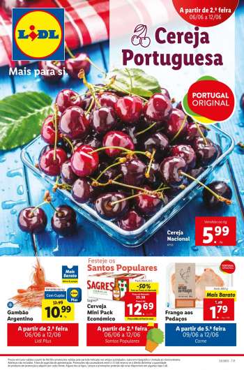 Folheto Lidl - 6.6.2022 - 12.6.2022.