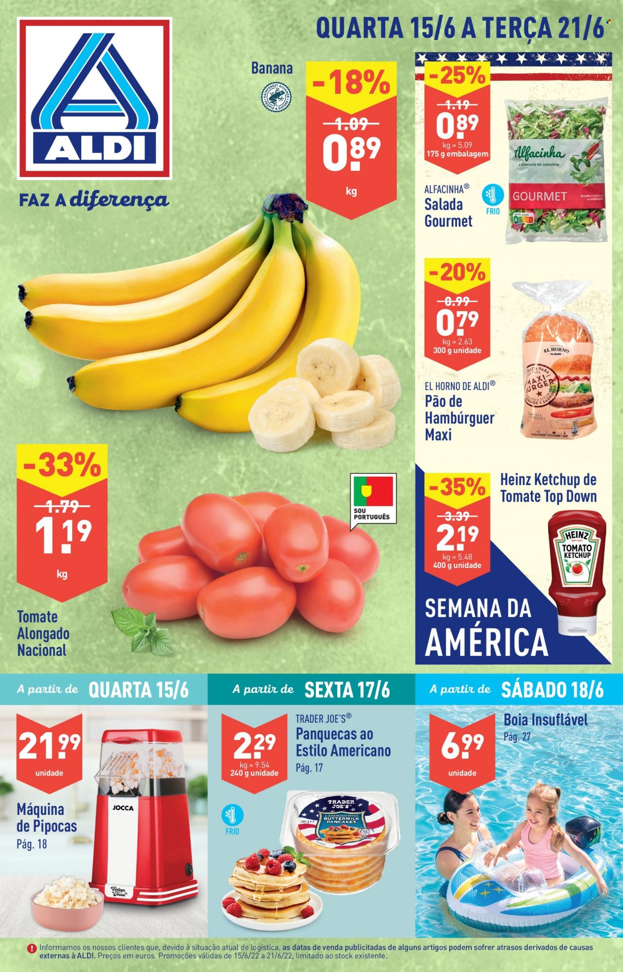 Folheto Aldi - 15.6.2022 - 21.6.2022. Página 1