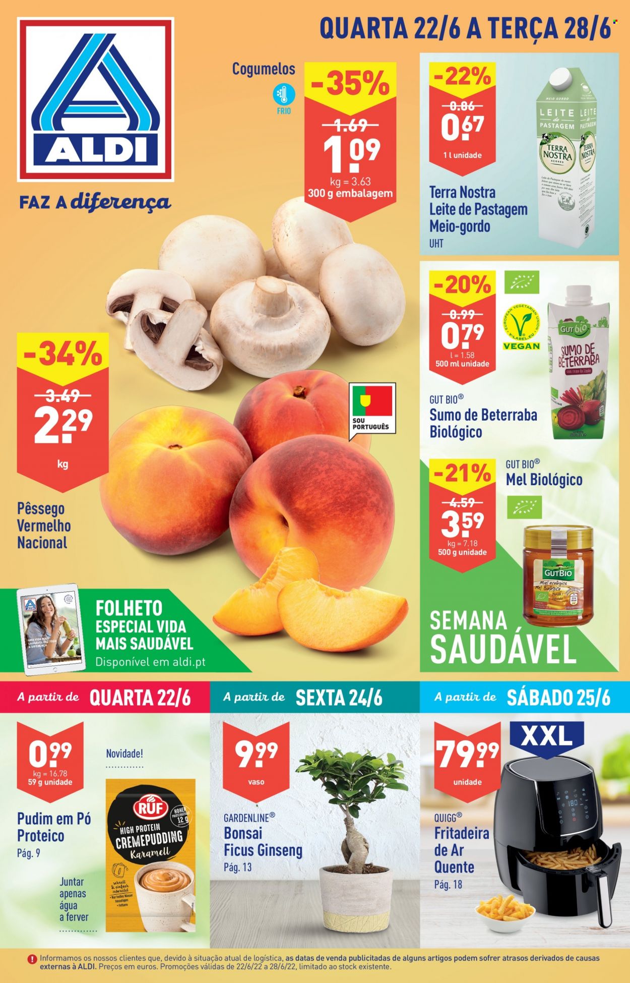 Folheto Aldi - 22.6.2022 - 28.6.2022. Página 1
